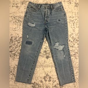 OLD NAVY OG STRAIGHT distressed jeans